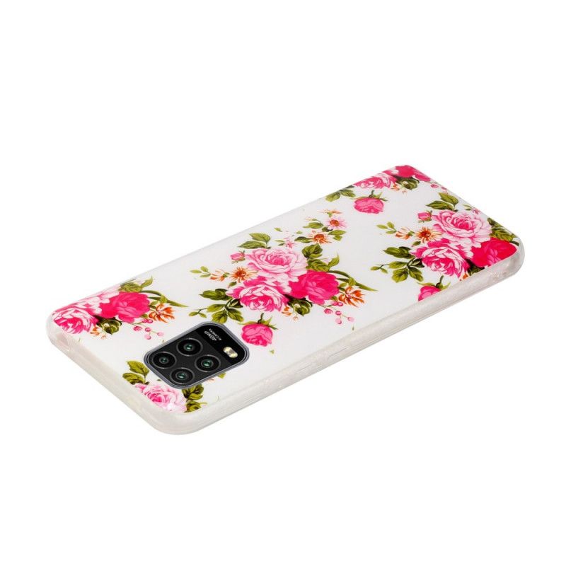 Kuori Xiaomi Mi 10 Lite Fluoresoivat Vapauden Kukat Suojakuori