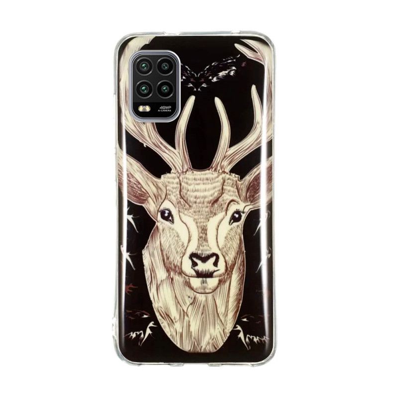 Kuori Xiaomi Mi 10 Lite Majesteettinen Fluoresoiva Peura