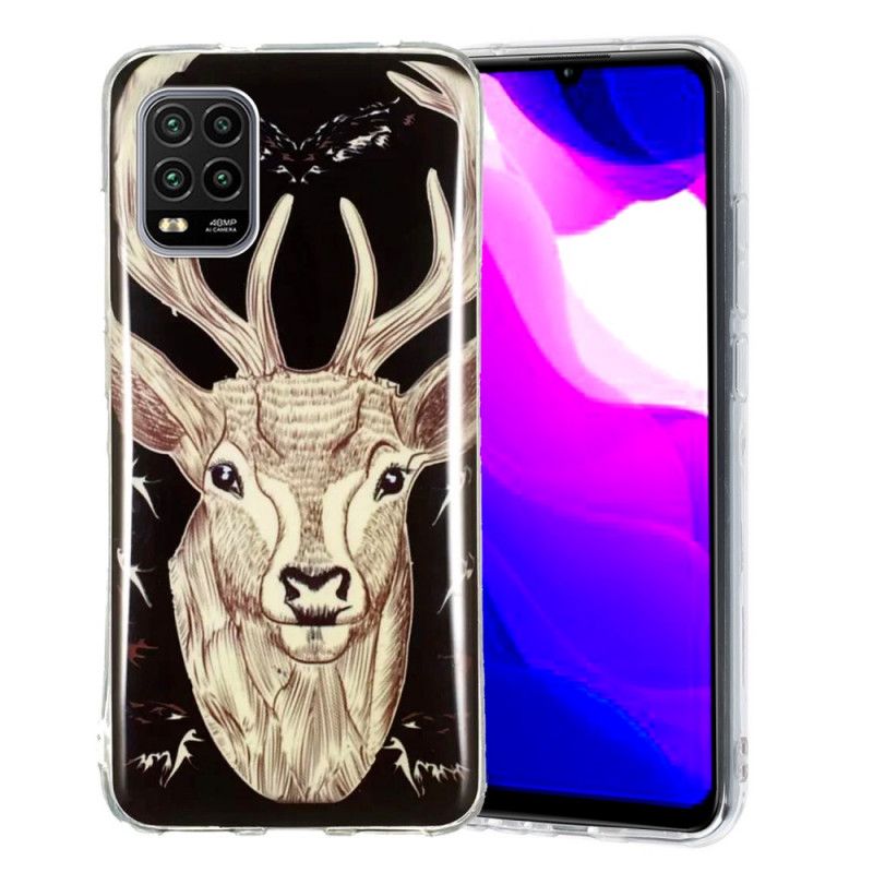 Kuori Xiaomi Mi 10 Lite Majesteettinen Fluoresoiva Peura