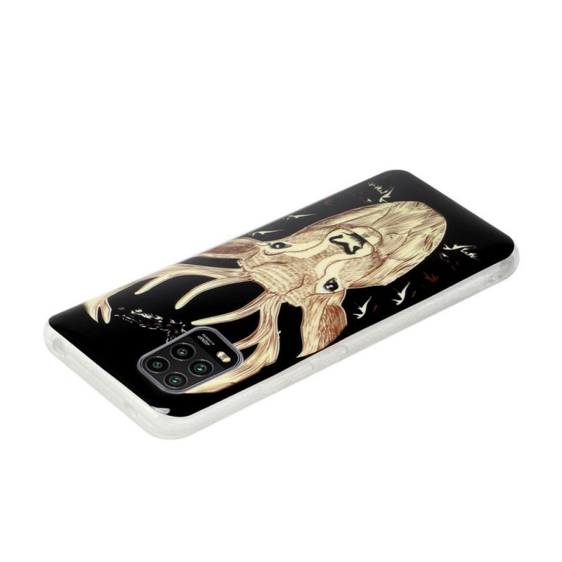 Kuori Xiaomi Mi 10 Lite Majesteettinen Fluoresoiva Peura