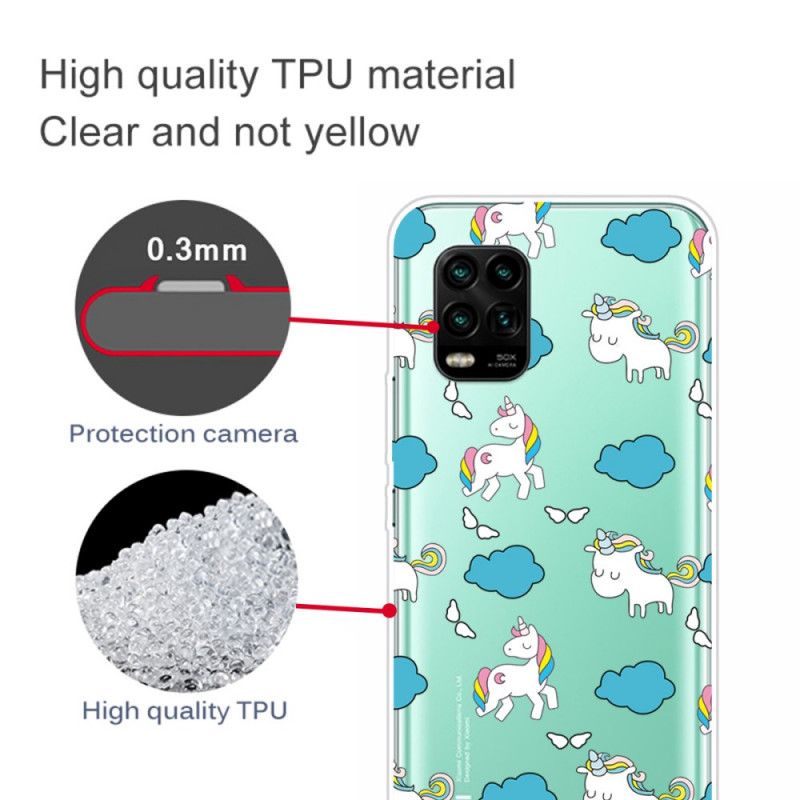 Kuori Xiaomi Mi 10 Lite Nukkuvat Yksisarviset Suojakuori