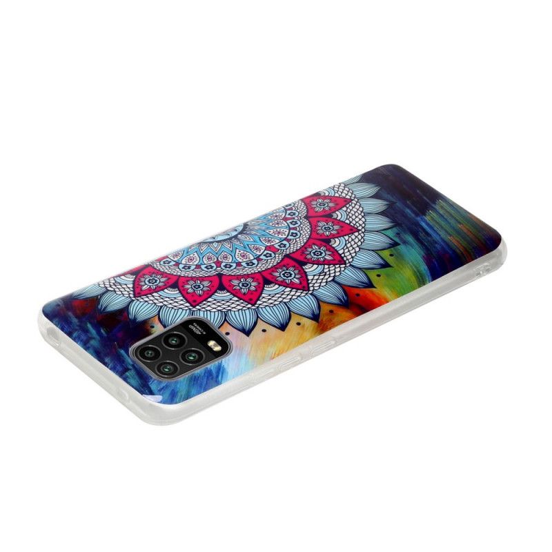 Kuori Xiaomi Mi 10 Lite Puhelinkuoret Fluoresoiva Värillinen Mandala