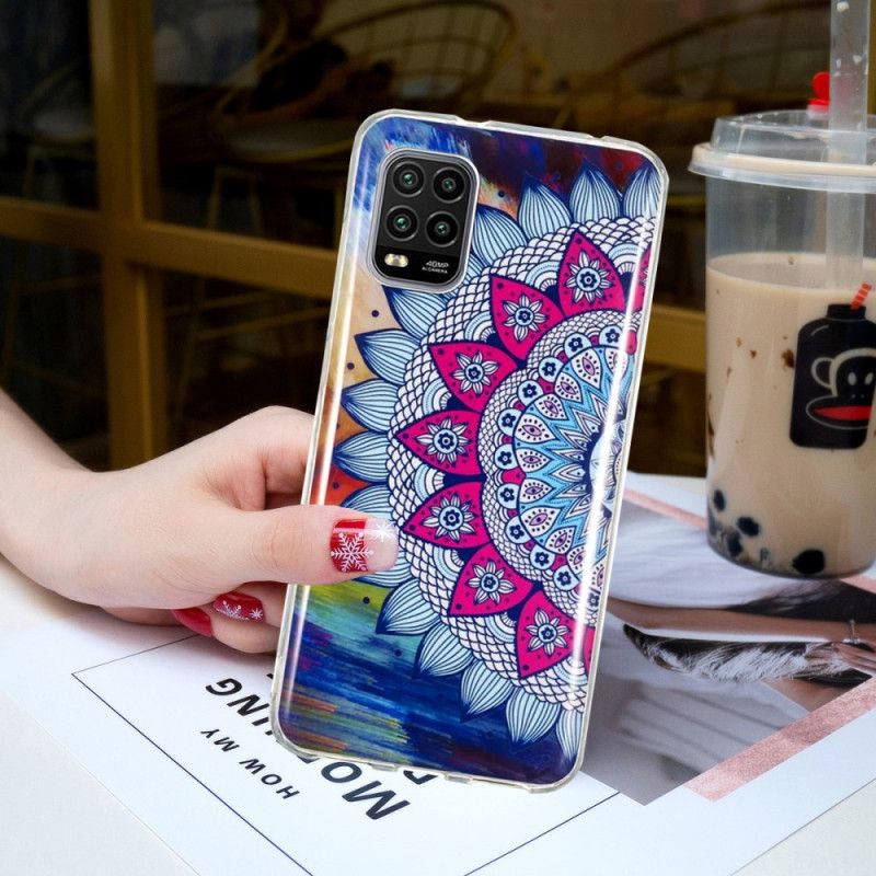 Kuori Xiaomi Mi 10 Lite Puhelinkuoret Fluoresoiva Värillinen Mandala