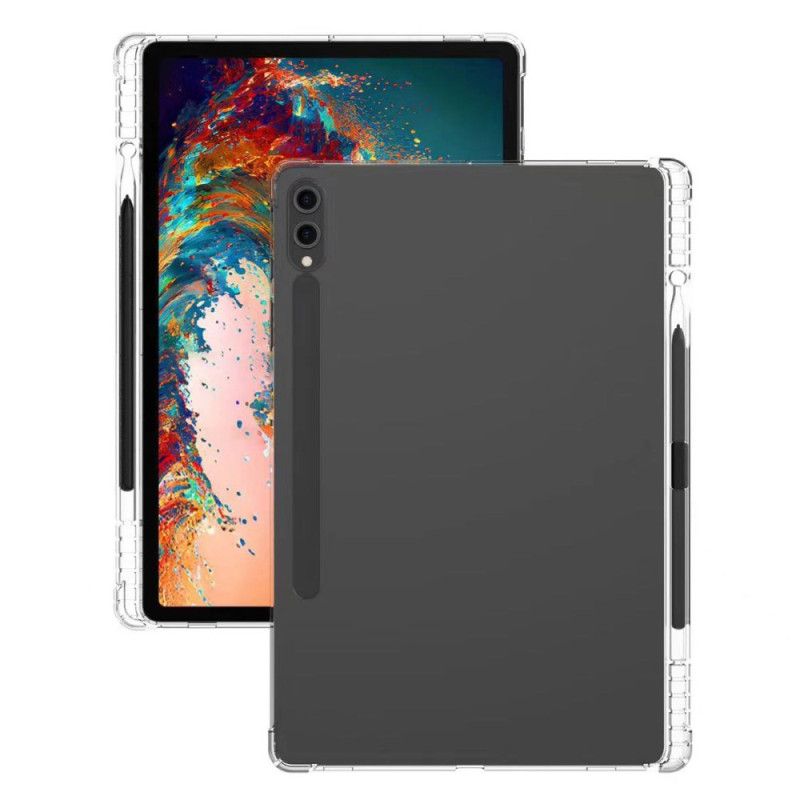 Kuori Samsung Galaxy Tab S9 Ultra Läpinäkyvä Kynän Pidike Suojakuori
