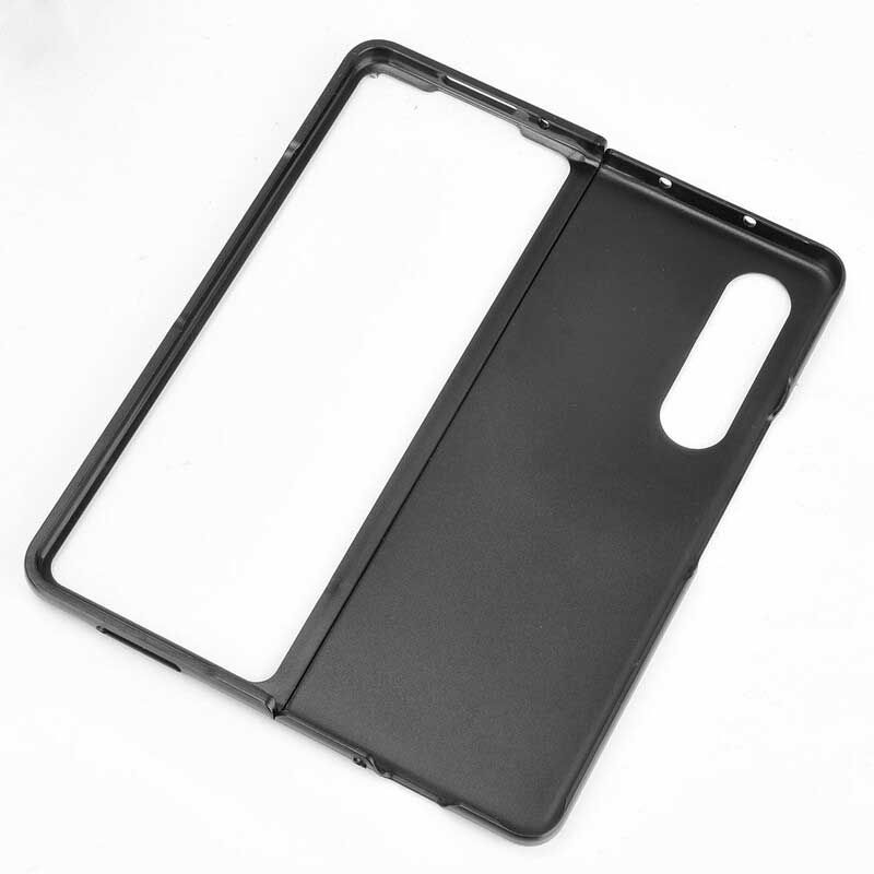 Kuori Case Samsung Galaxy Z Fold 3 5g Puhelinkuoret Litsi-nahkaefekti