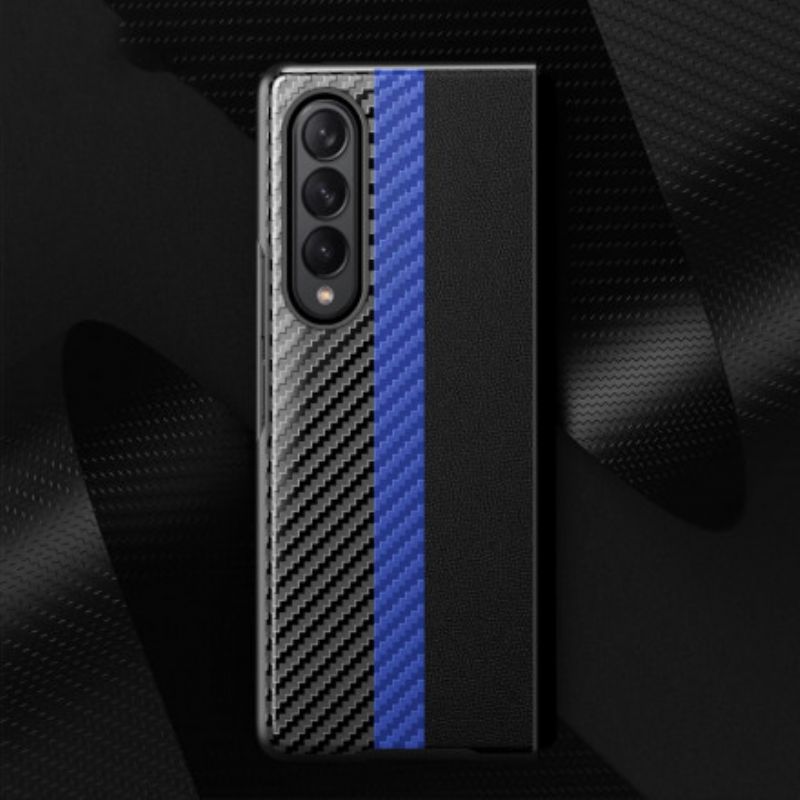 Kuori Samsung Galaxy Z Fold 3 5g Carbon Fiber Color Line