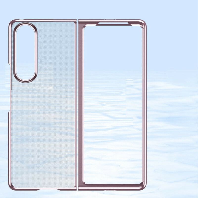 Kuori Samsung Galaxy Z Fold 3 5g Kirkkaat Metallityyliset Reunat