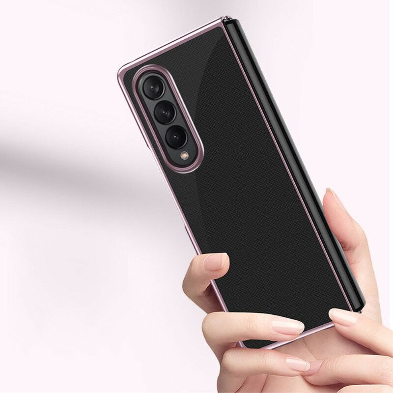 Kuori Samsung Galaxy Z Fold 3 5g Kirkkaat Metallityyliset Reunat