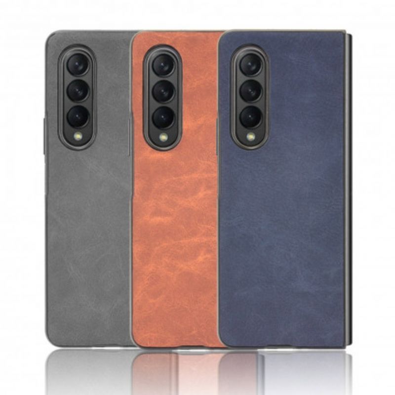 Kuori Samsung Galaxy Z Fold 3 5g Style Leather