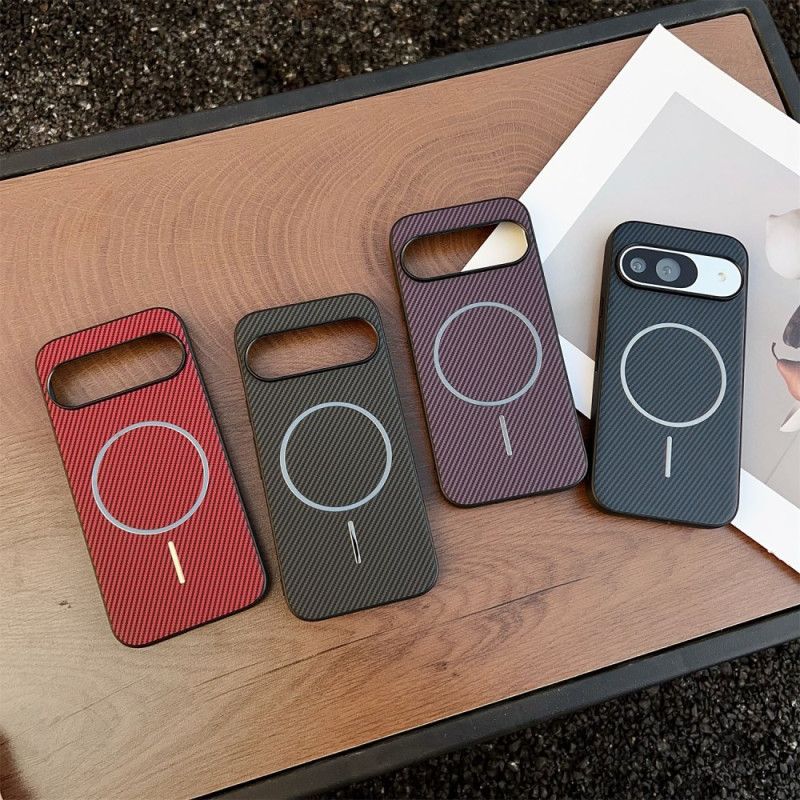 Case Google Pixel 10 / 10 Pro Puhelinkuoret Magsafe-yhteensopiva Hiilikuitukuvio