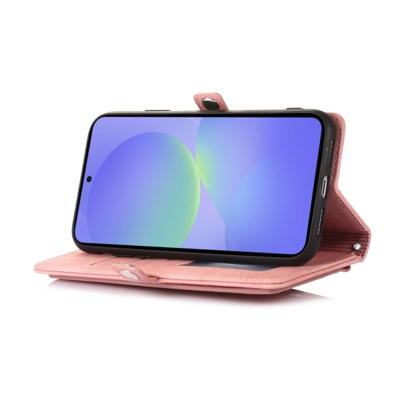 Kotelot Google Pixel 10 / 10 Pro / 9 / Pro-efekti -lompakko Mokkanahka