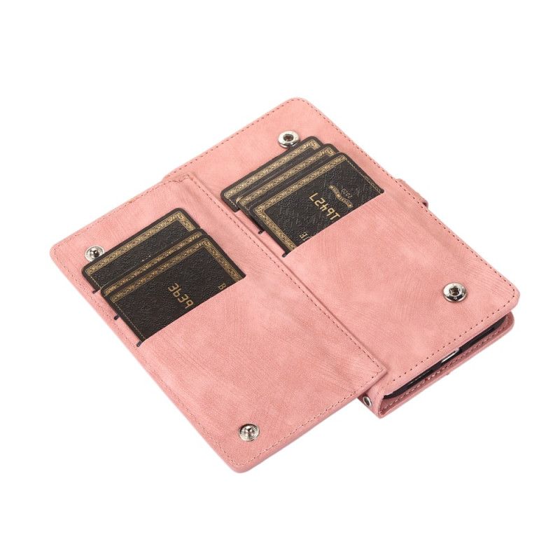 Kotelot Google Pixel 10 / 10 Pro / 9 / Pro-efekti -lompakko Mokkanahka