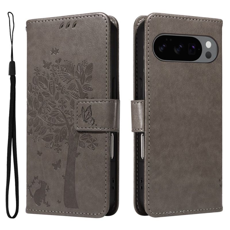 Kotelot Google Pixel 10 / 10 Pro Puu Ja Kissa Suojakuori