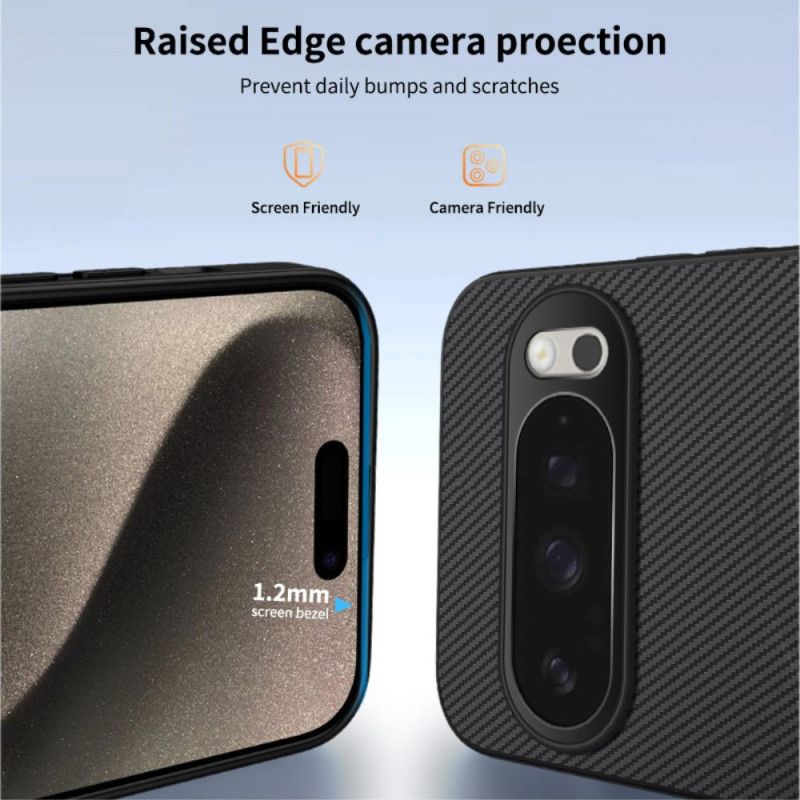 Kuori Google Pixel 10 / 10 Pro Magsafe-yhteensopiva Hiilikuitukortti