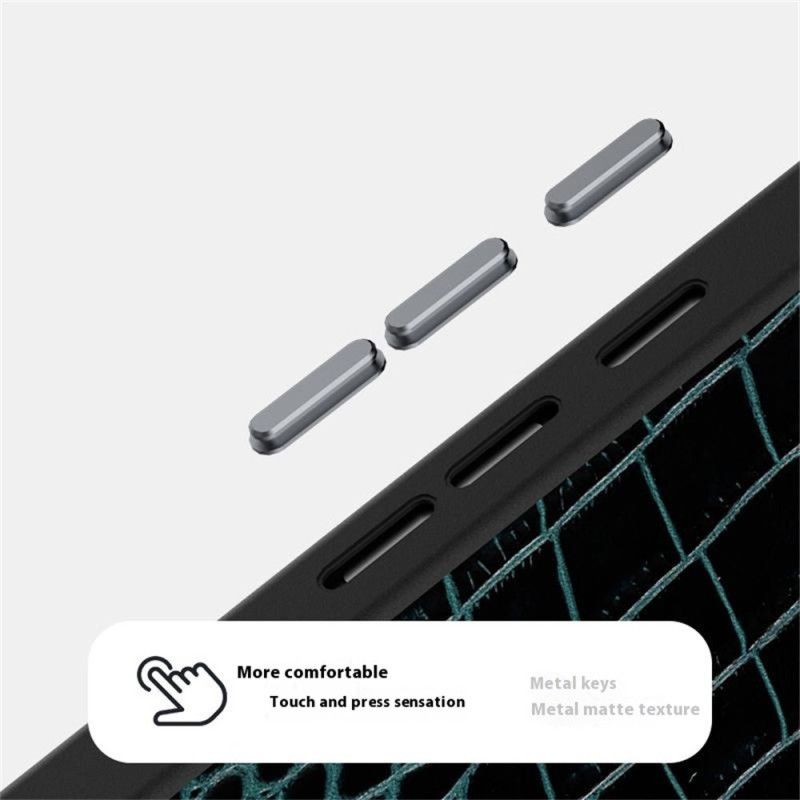 Kuori Google Pixel 10 / 10 Pro Magsafe-yhteensopiva Krokotiilikuvioinen Abeel