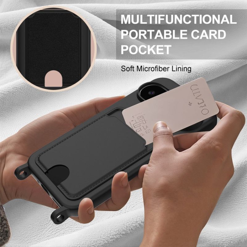 Kuori Google Pixel 10 / 10 Pro Nauhallinen Korttikotelo