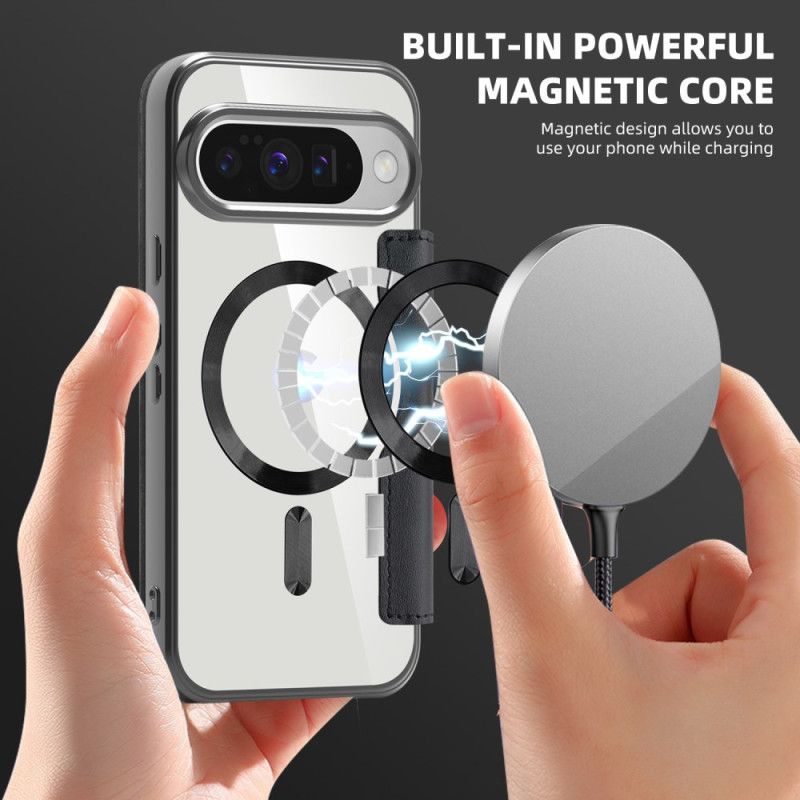 Nahkakotelo Google Pixel 10 / 10 Pro Magsafe-yhteensopiva Rfid-suojauksen Kanssa