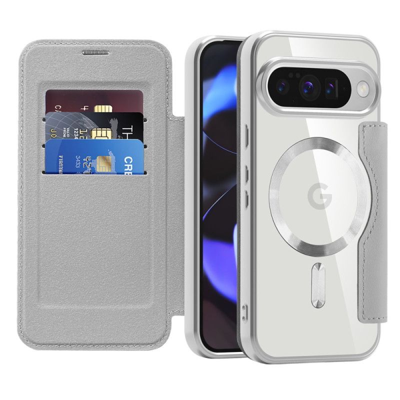 Nahkakotelo Google Pixel 10 / 10 Pro Magsafe-yhteensopiva Tikattu