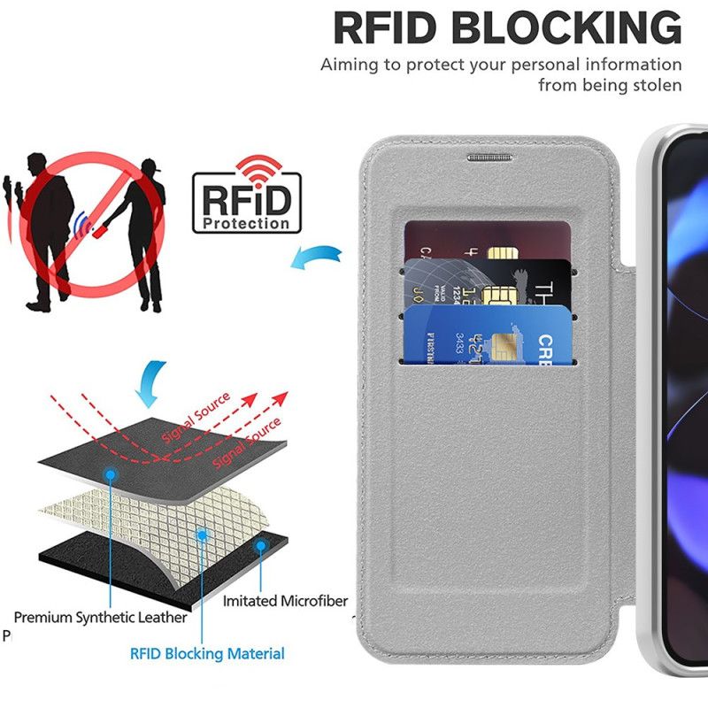 Nahkakotelo Google Pixel 10 / 10 Pro Magsafe-yhteensopiva Tikattu