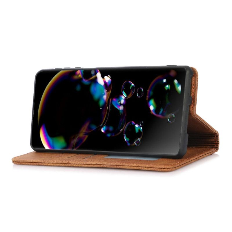 Nahkakotelo Google Pixel 10 / 10 Pro Mokkanahkakuvioinen