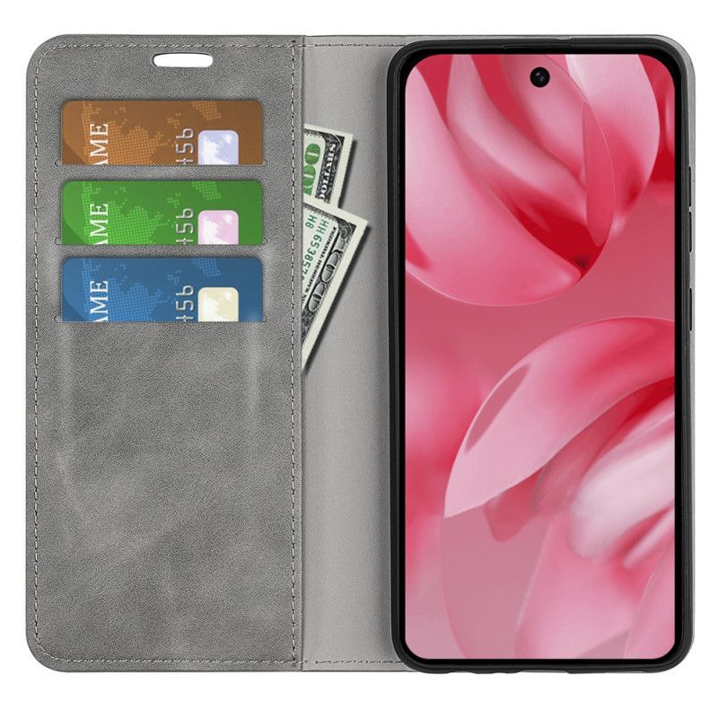 Nahkakotelo Google Pixel 10 / 10 Pro Nahkatyylinen