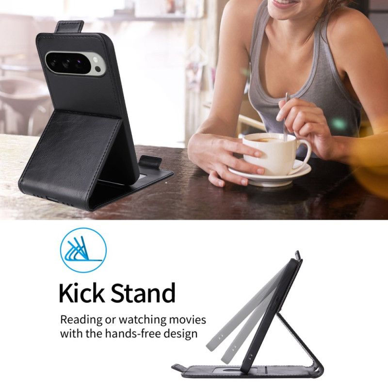 Nahkakotelo Google Pixel 10 / 10 Pro Pystysuuntainen Kuvio