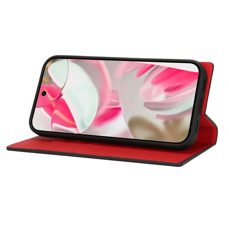 Nahkakotelo Google Pixel 10 / 10 Pro Teksturoitu Nahkahihna