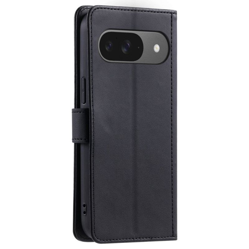 Nahkakotelo Google Pixel 10 / 10 Pro Tikattu Hihnoilla