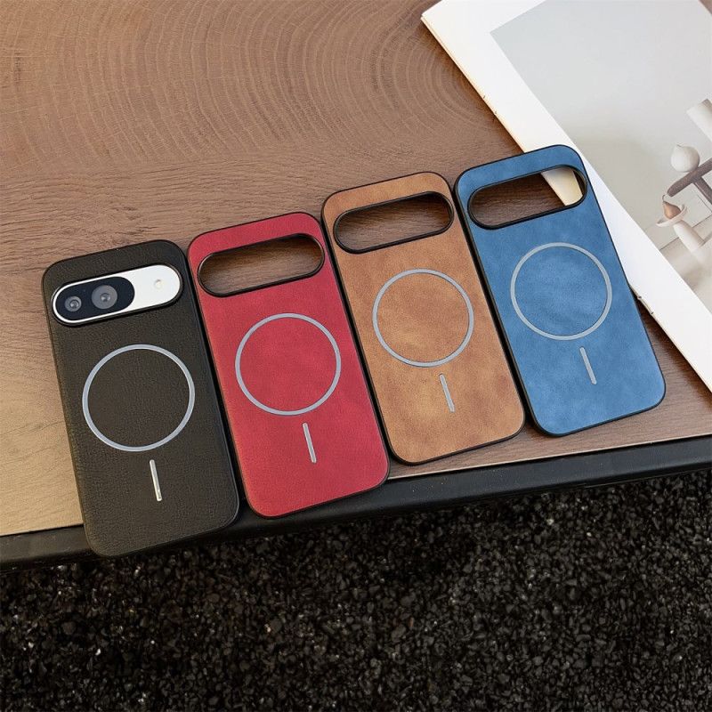 Puhelinkuoret Google Pixel 10 / 10 Pro Magsafe-yhteensopiva Nahkaefekti