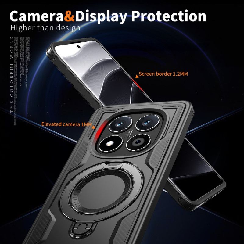 Kuori Xiaomi Redmi Note 14 Pro 5g Kääntyvä Jalusta Ja Magsafe-yhteensopivuus Suojakuori