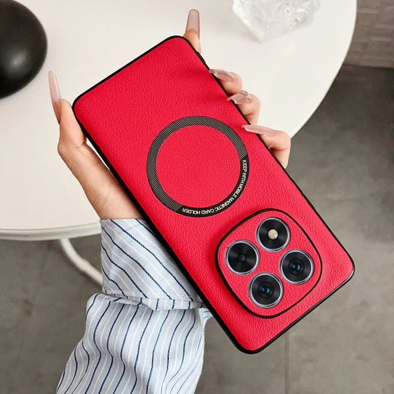 Kuori Xiaomi Redmi Note 14 Pro 5g Magsafe-yhteensopiva Nahkaefekti