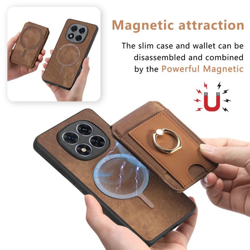 Magneettinen Korttikotelo Pystysuoralla Läpällä