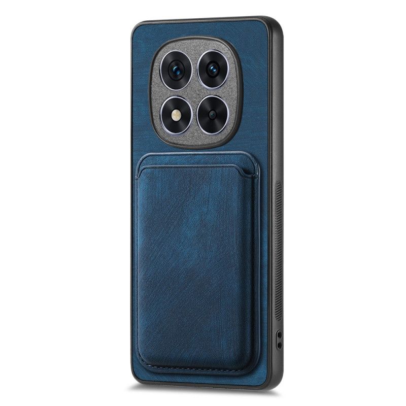 Nahkaefektiirrotettava Korttikotelo