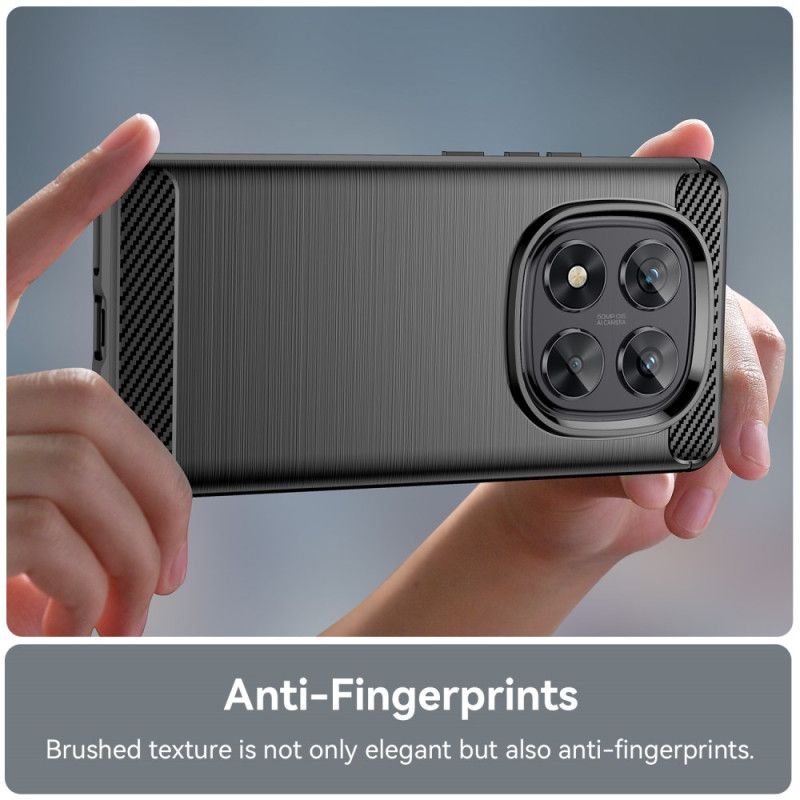 Puhelinkuoret Xiaomi Redmi Note 14 Pro 5g Harjattu Hiilikuitu