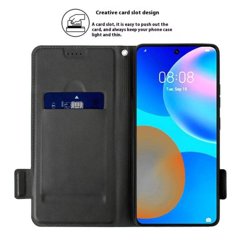 Kotelot Motorola Edge 50 Kaksisävyinen Ja Hihna