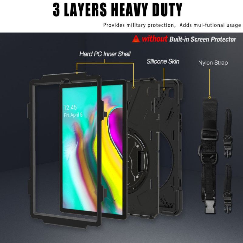 Kuori Samsung Galaxy Tab S5e Punainen Musta Monitoiminen