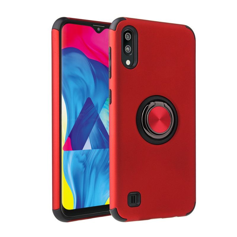 Kuori Samsung Galaxy A10 Punainen Musta Kaksisävyinen Soittoääni Suojakuori