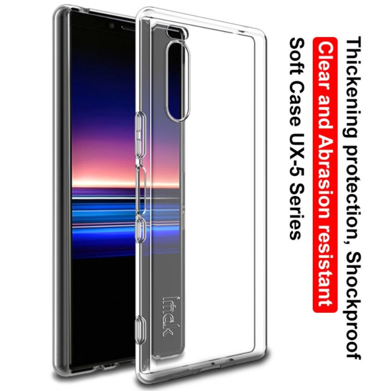 Kuori Sony Xperia 5 Läpinäkyvä Imak Suojakuori