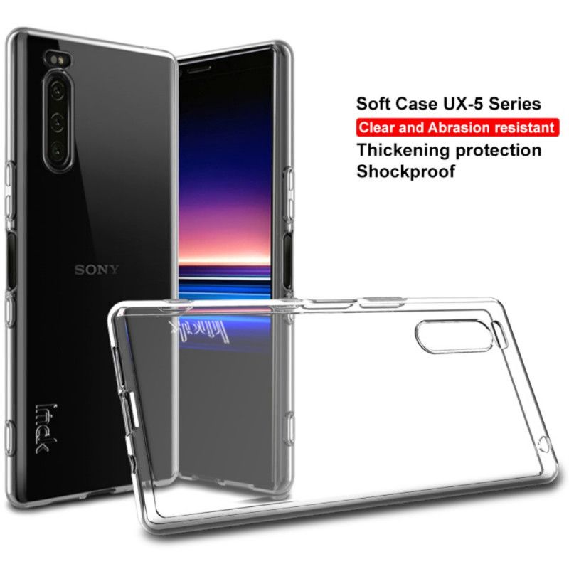 Kuori Sony Xperia 5 Läpinäkyvä Imak Suojakuori