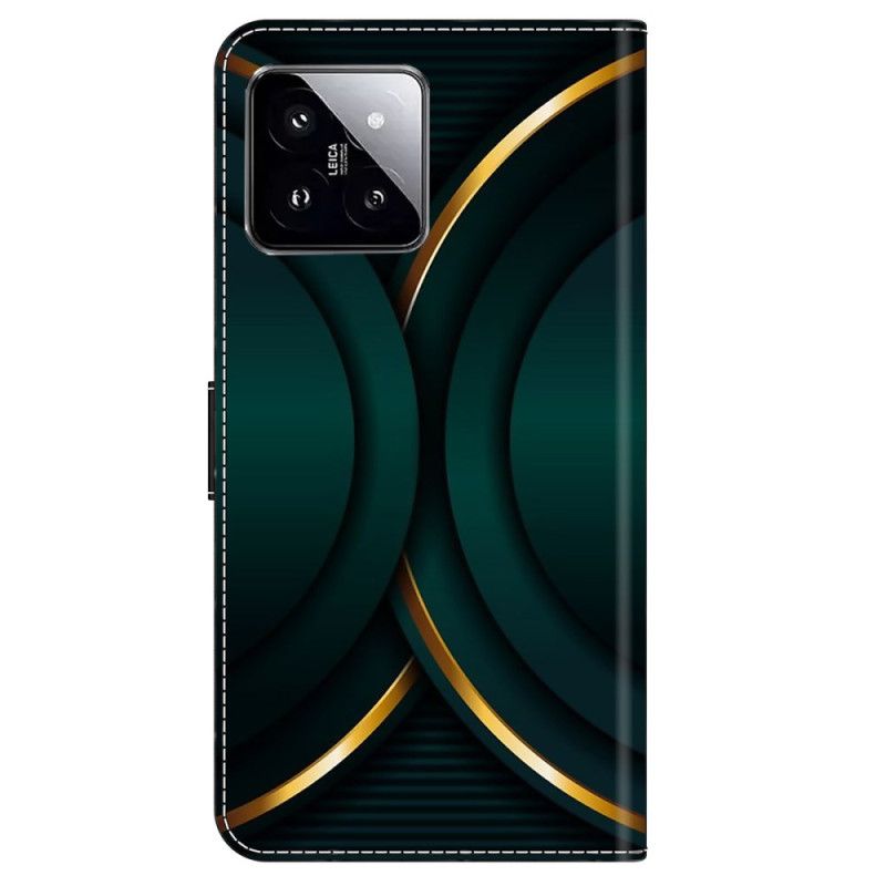 Kotelot Xiaomi 14 Puhelinkuoret Kultainen Ääriviiva