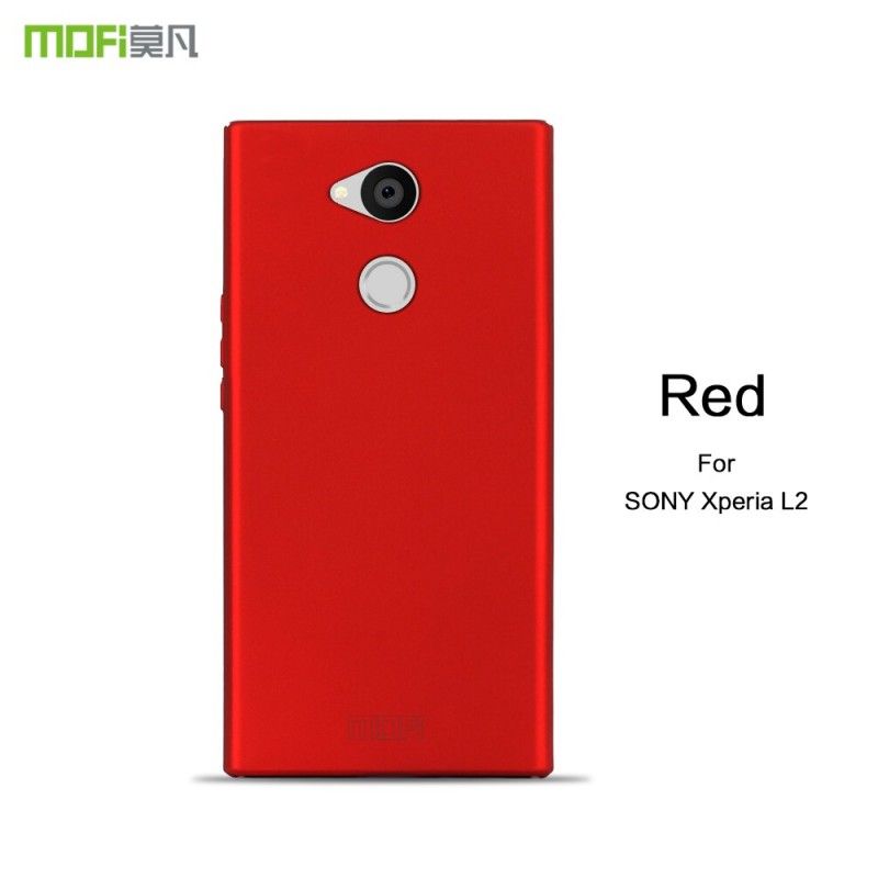 Kuori Sony Xperia L2 Punainen Musta Mofi Suojakuori