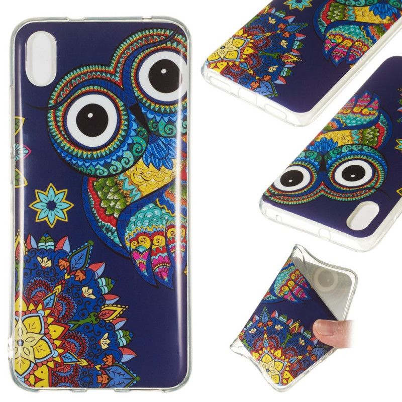 Case Kuoret Xiaomi Redmi 7A Puhelinkuoret Fluoresoiva Pöllö