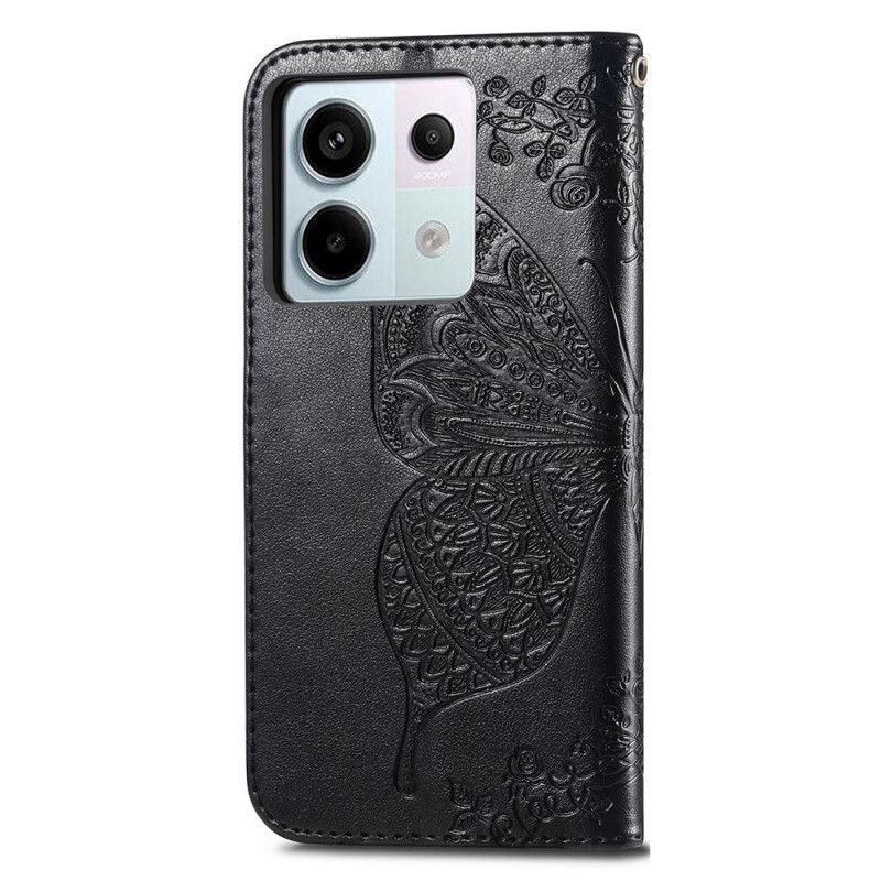 Kotelot Xiaomi Redmi Note 13 Pro 5g Puhelinkuoret Barokkiperhonen Hihnalla