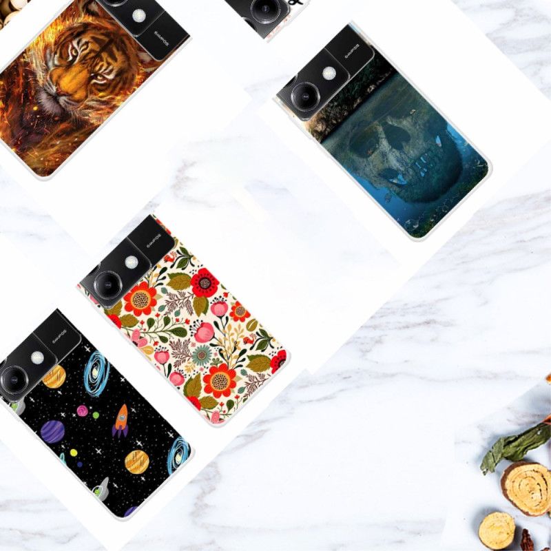 Kuori Xiaomi Redmi Note 13 Pro 5g Tähdet Ja Tyttö Suojakuori