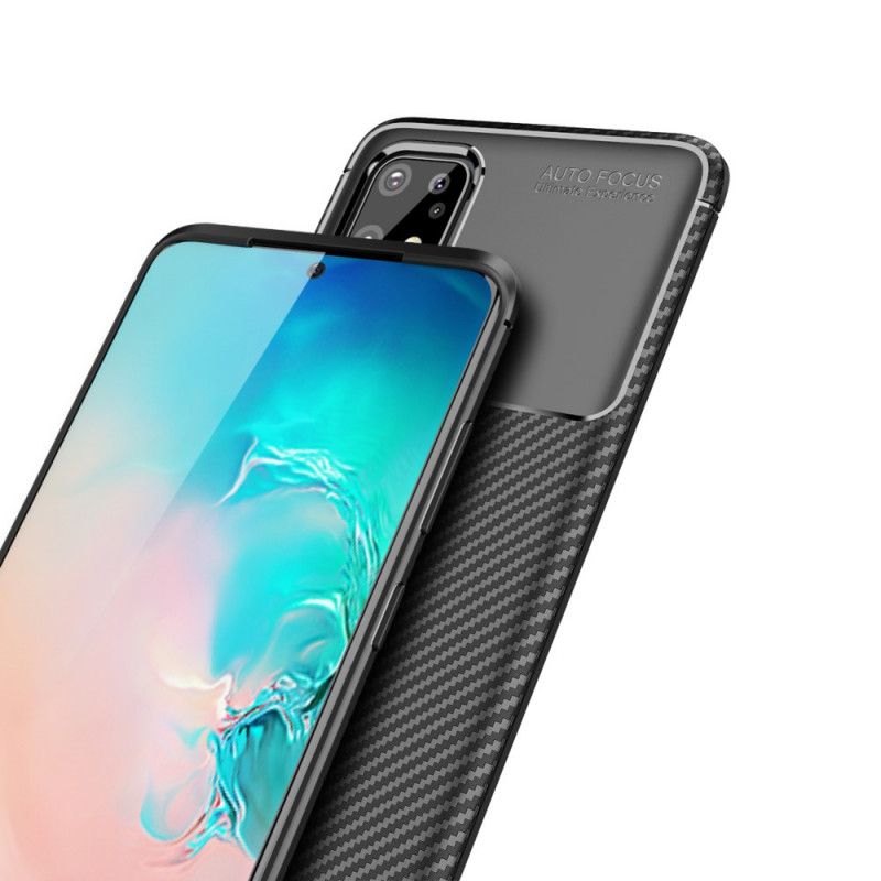 Case Kuoret Samsung Galaxy S20 Plus / S20 Plus 5G Tummansininen Musta Puhelinkuoret Joustava Hiilikuiturakenne