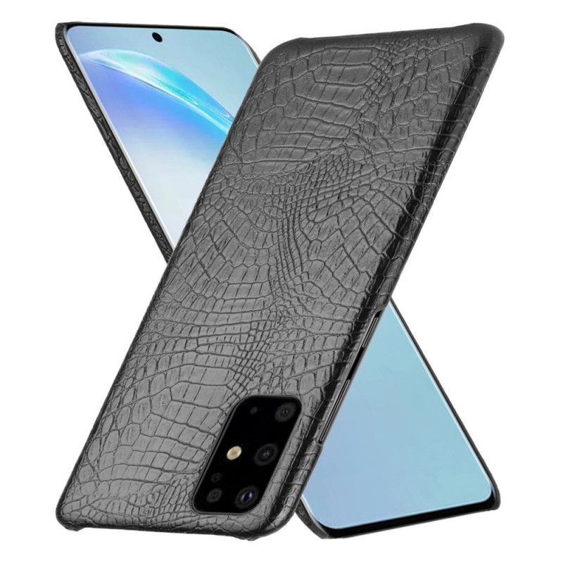 Kuori Samsung Galaxy S20 Plus / S20 Plus 5G Valkoinen Musta Krokotiilin Ihovaikutus