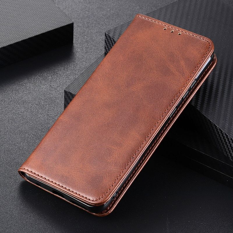 Flip Kotelot Oppo A74 4g Haljasnahka Elegance