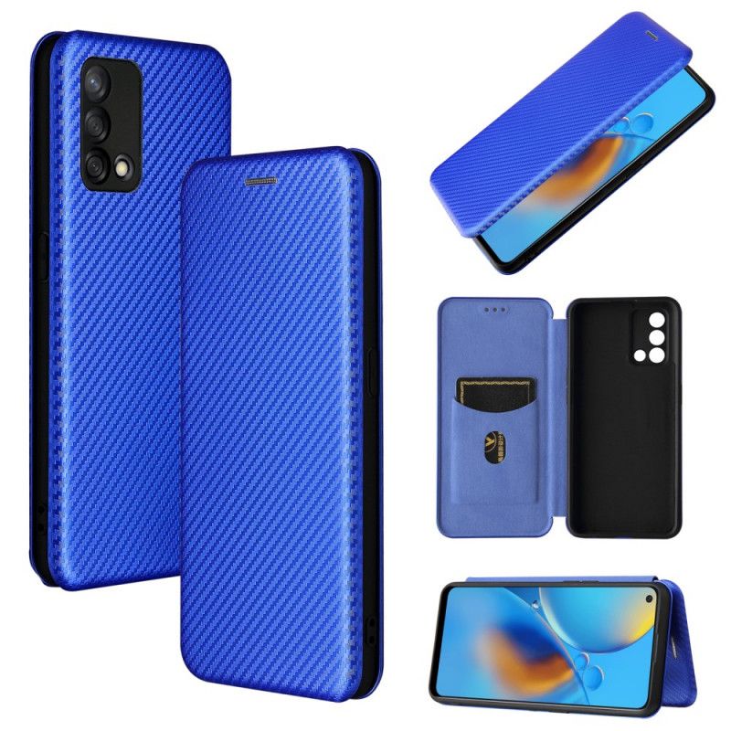 Flip Kotelot Oppo A74 4g Hiilikuitua