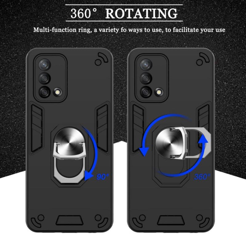 Kuori Oppo A74 4g Irrotettava Rengaspidike Metallinen