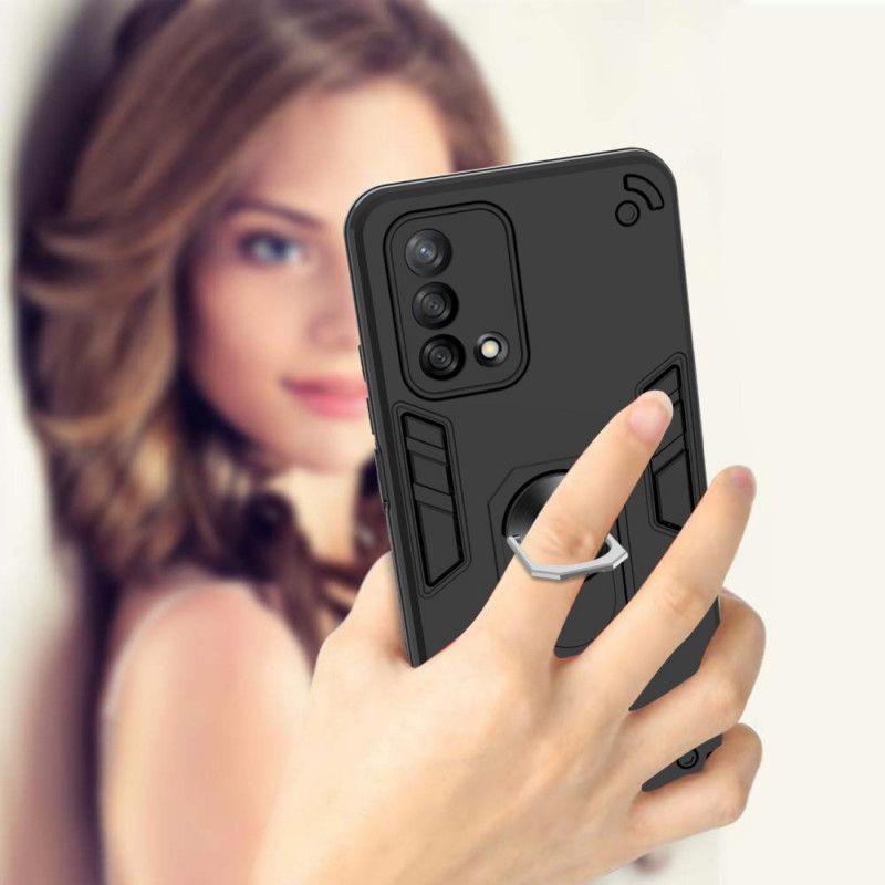 Kuori Oppo A74 4g Irrotettava Rengaspidike Metallinen